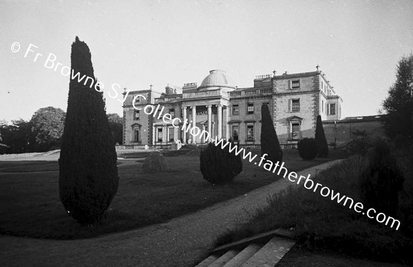 ST MARYS   GARDEN FACADE IN EVENING TIME